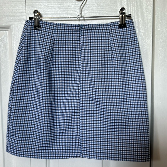 Blue Mini Skirt - Picture 3 of 5